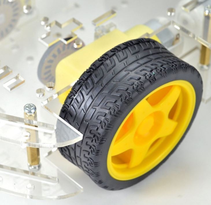 Motor Wheel Robot Smart Car Set