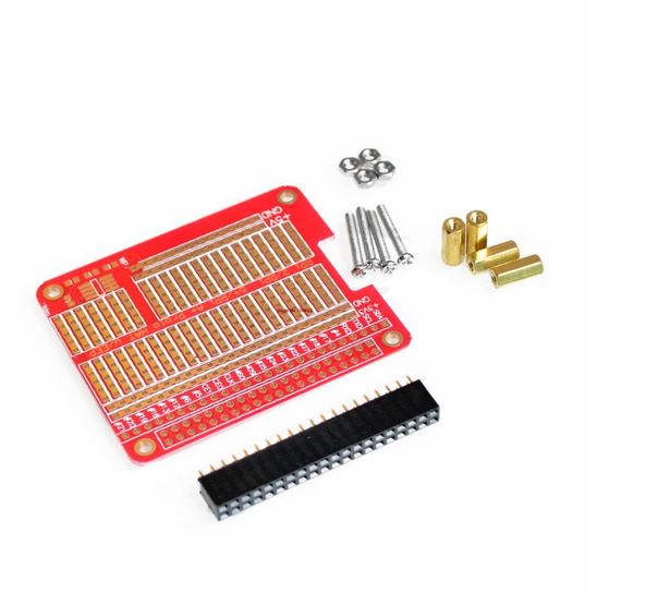 DIY Proto HAT Shield For Raspberry Pi 3 DIY Proto HAT Shield For Raspberry Pi 3